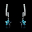 Show details for Unique Style Swarovski Element Platinum Plated Drop & Dangle