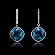 Picture of The Finest Single Stone Swarovski Element Drop & Dangle