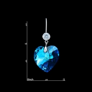 Picture of Superb Quality Single Stone Swarovski Element Drop & Dangle