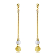 Picture of Classic Multi-tone Plated Dangle Earrings with Easy Return