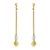 Picture of Classic Multi-tone Plated Dangle Earrings with Easy Return