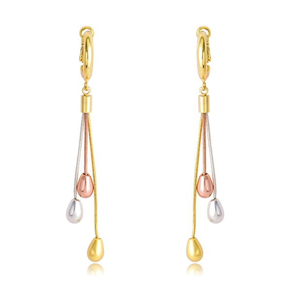 Picture of Eye-Catching Multi-tone Plated Classic Dangle Earrings with Member Discount