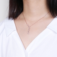 Picture of Sparkling Casual White Pendant Necklace