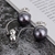 Picture of New Season Black Classic Dangle Earrings with SGS/ISO Certification