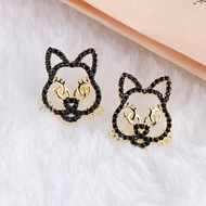Show details for Stylish Animal Copper or Brass Stud Earrings Show details for Stylish Animal Copper or Brass Stud Earrings