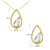 Picture of Hot Selling White Casual Necklace and Earring Set from Top Designer