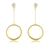 Picture of Impressive White Gold Plated Dangle Earrings