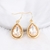 Picture of Affordable Gold Plated Artificial Crystal Dangle Earrings From Reliable Factory