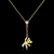 Picture of Distinctive White Gold Plated Pendant Necklace with Low MOQ