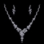 Show details for Bling Casual Copper or Brass Necklace and Earring Set
