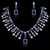 Picture of Most Popular Cubic Zirconia Luxury Necklace and Earring Set