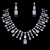 Picture of Sparkling Casual White Necklace and Earring Set