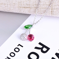 Show details for 925 Sterling Silver Swarovski Element Pendant Necklace As a Gift Show details for 925 Sterling Silver Swarovski Element Pendant Necklace As a Gift