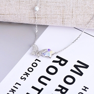 Show details for Bling Casual Swarovski Element Pendant Necklace Show details for Bling Casual Swarovski Element Pendant Necklace