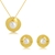 Picture of Classic Zinc Alloy Necklace and Earring Set Online Only