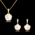 Picture of Buy Gold Plated Casual Necklace and Earring Set with Fast Shipping