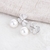 Picture of Best Artificial Pearl White Stud Earrings