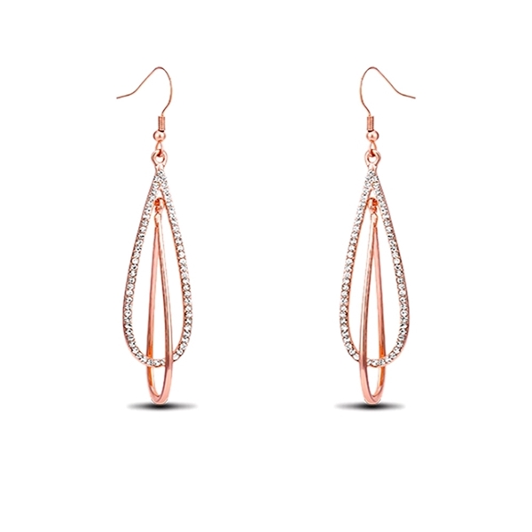 Picture of Cheaper Rhinestone Zinc-Alloy Drop & Dangle