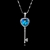 Picture of Good Quality Swarovski Element Key Pendant Necklace