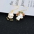 Picture of Trendy Gold Plated Cubic Zirconia Dangle Earrings with No-Risk Refund