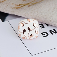 Picture of Most Popular Enamel White Fashion Ring