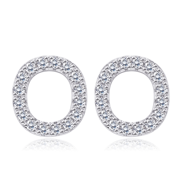 Picture of Fashion Cubic Zirconia Stud Earrings with Worldwide Shipping