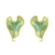 Picture of Best Enamel Green Stud Earrings