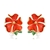 Picture of Classic Flower Stud Earrings Online Only