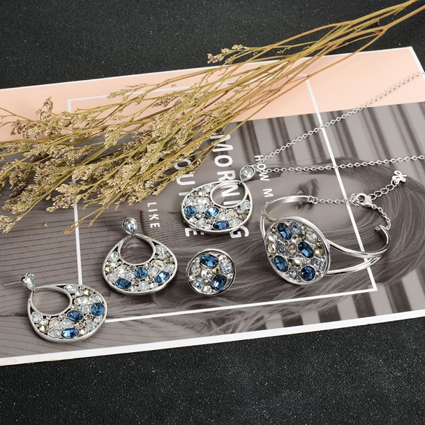 Picture of Unique Swarovski Element Casual 4 Piece Jewelry Set