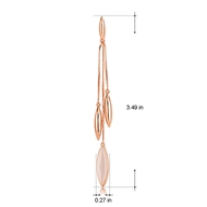 Picture of Amazing Casual Rose Gold Plated Dangle Earrings