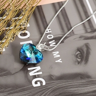 Show details for Purchase Platinum Plated Blue Pendant Necklace Exclusive Online Show details for Purchase Platinum Plated Blue Pendant Necklace Exclusive Online