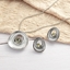 Show details for Zinc Alloy Dubai Necklace and Earring Set from Certified Factory