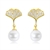 Picture of Delicate White Dangle Earrings with Speedy Delivery