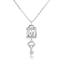 Show details for Attractive White Platinum Plated Pendant Necklace For Your Occasions