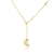 Picture of Buy Gold Plated Copper or Brass Pendant Necklace with Wow Elements