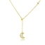 Show details for Buy Gold Plated Copper or Brass Pendant Necklace with Wow Elements