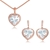 Picture of Best Cubic Zirconia White Necklace and Earring Set