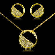 Picture of Affordable Platinum Plated Classic Necklace and Earring Set from Trust-worthy Supplier