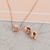 Picture of Classic Rose Gold Plated Necklace and Earring Set Online Only