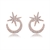 Picture of Charming White Cubic Zirconia Stud Earrings As a Gift