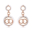 Show details for Impressive White Enamel Dangle Earrings with Low MOQ