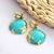 Picture of Classic Enamel Dangle Earrings with 3~7 Day Delivery