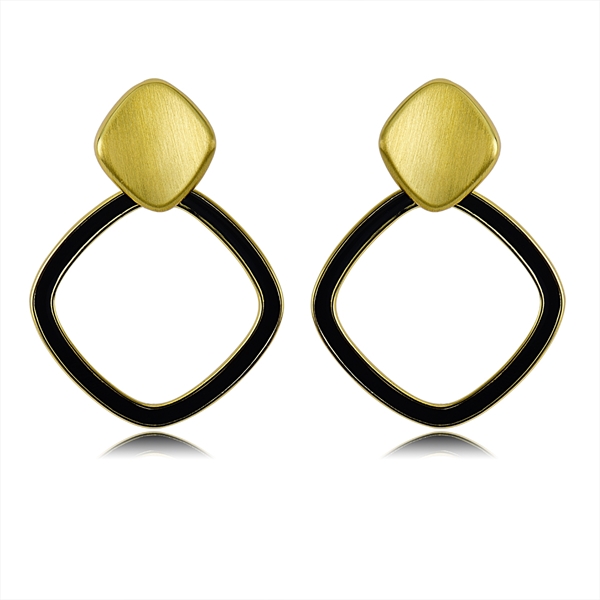 Picture of Impressive Black Zinc Alloy Dangle Earrings with Low MOQ