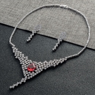 Show details for Copper or Brass Red Necklace and Earring Set at Super Low Price Show details for Copper or Brass Red Necklace and Earring Set at Super Low Price