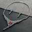 Show details for Copper or Brass Red Necklace and Earring Set at Super Low Price