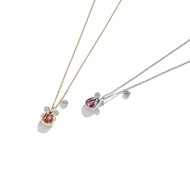 Picture of Purchase Platinum Plated Red Pendant Necklace Exclusive Online