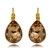 Show details for Hot Selling Yellow Classic Small Hoop Earrings from Top Designer