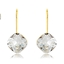 Show details for Trendy White Zinc Alloy Dangle Earrings with No-Risk Refund