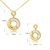 Picture of Affordable Rose Gold Plated White Necklace and Earring Set From Reliable Factory