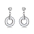 Picture of Classic Platinum Plated Dangle Earrings Direct from Factory